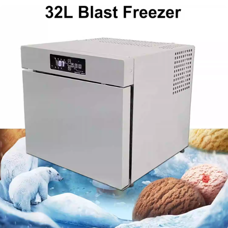Commercial Chest Freezer - Congelador rápido de mariscos como bajo