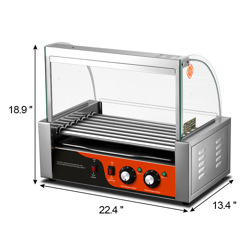 Commercial Kitchen Grill - Máquina Comercial Eléctrica de Acero Inoxidable