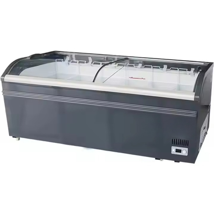 Commercial Chest Freezer - Congelador de refrigerador de exhibición profunda