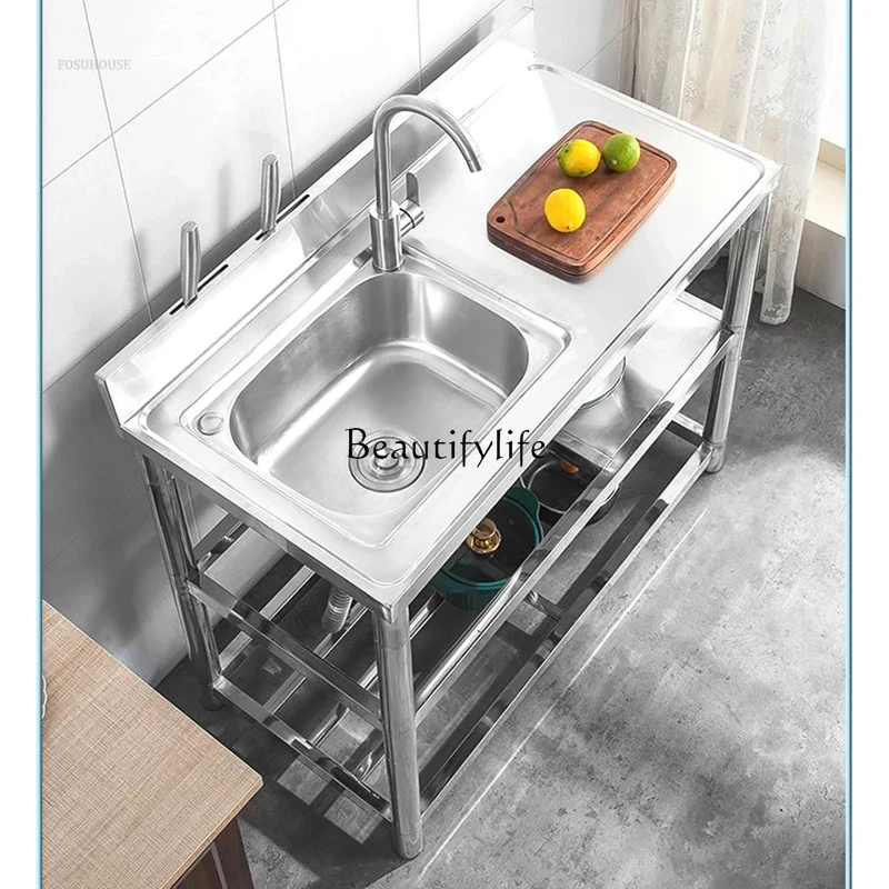 Commercial Kitchen Double Sink - Fregaderos de cocina modernos y gruesos