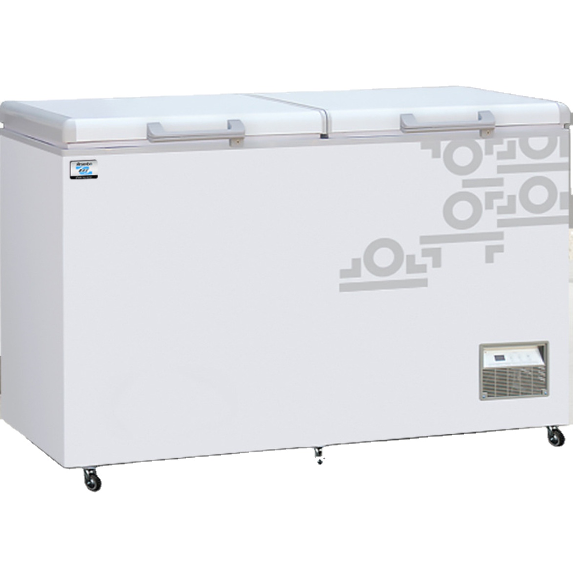 Commercial Chest Freezer - Congelador eléctrico comercial de acero inoxidable