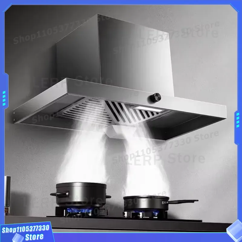 Commercial Kitchen Lighting Design - Campana Extractora Compacta Mini Island para