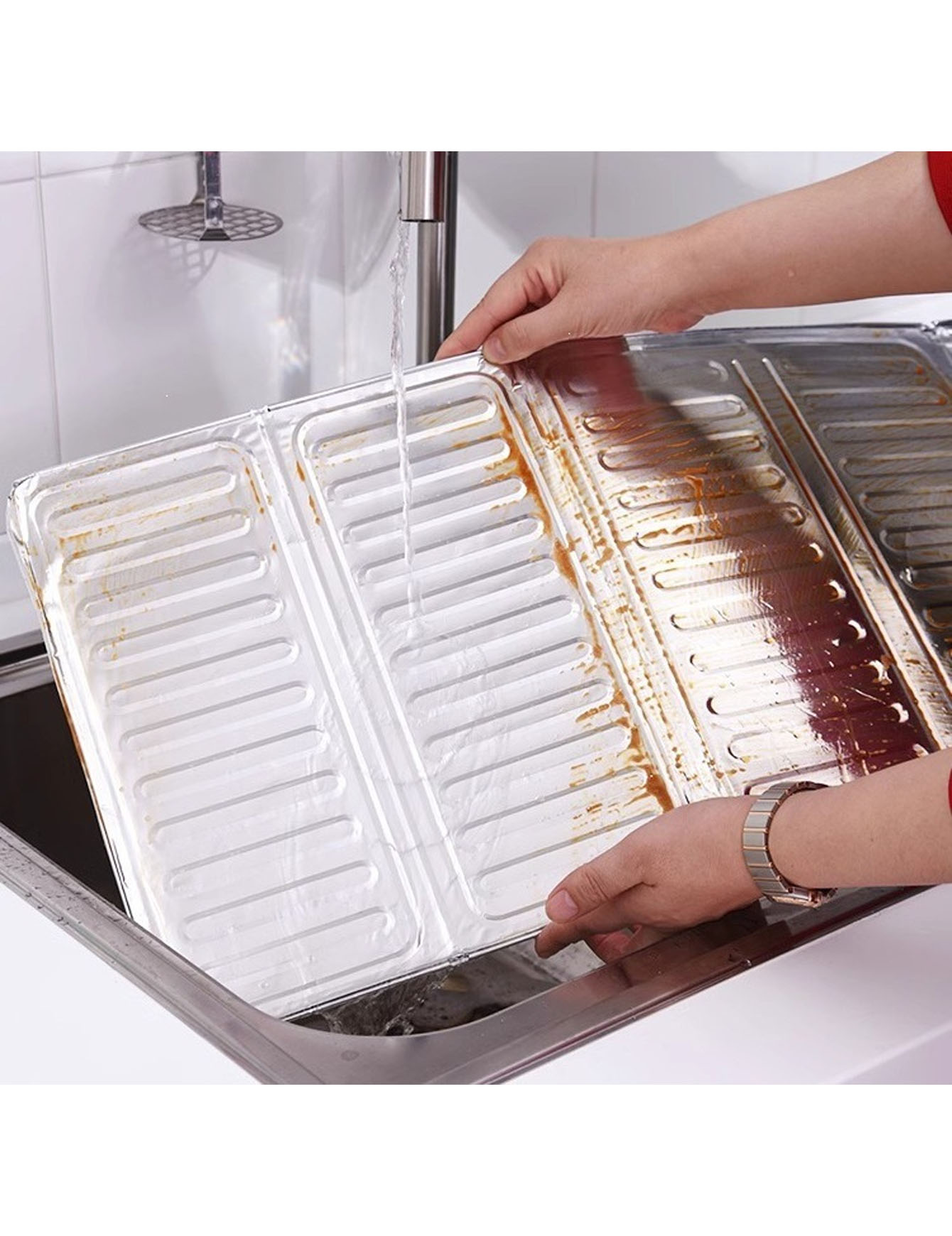 3 piezas de protector de aceit - Commercial Kitchen Burner reseña y precio