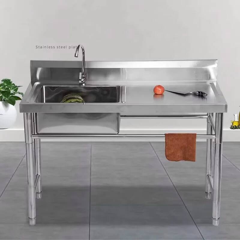Fregadero Comercial de Acero I - Commercial Kitchen Double Sink reseña y precio