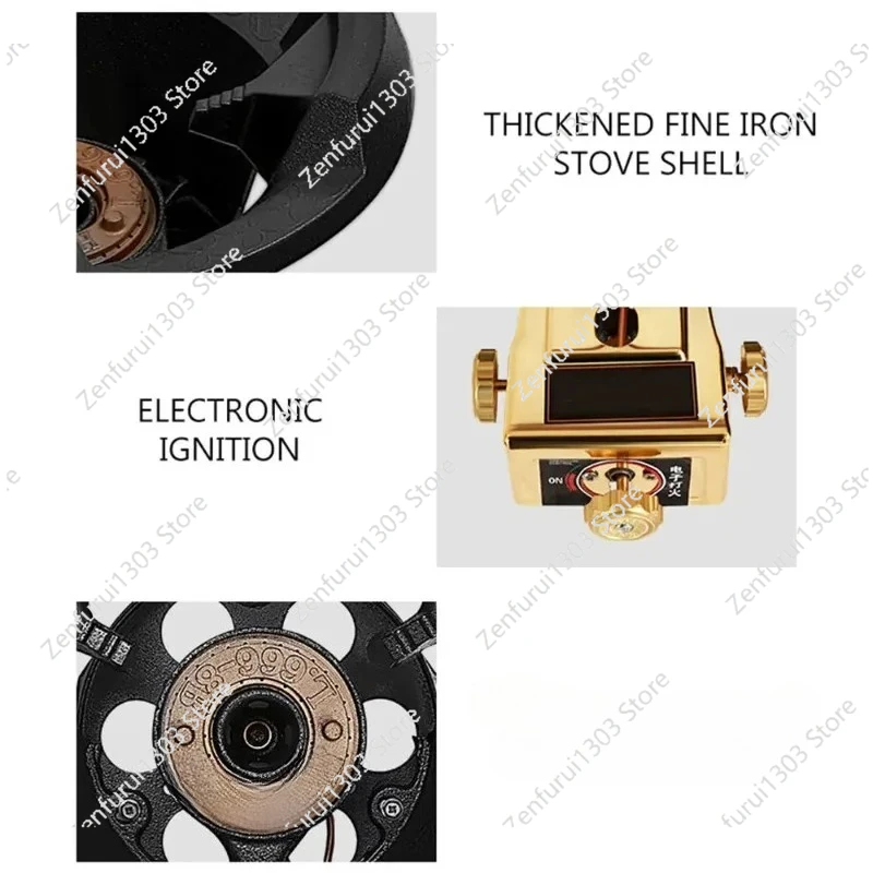 Estufa de gas comercial de fue - Commercial Kitchen Burner reseña y precio