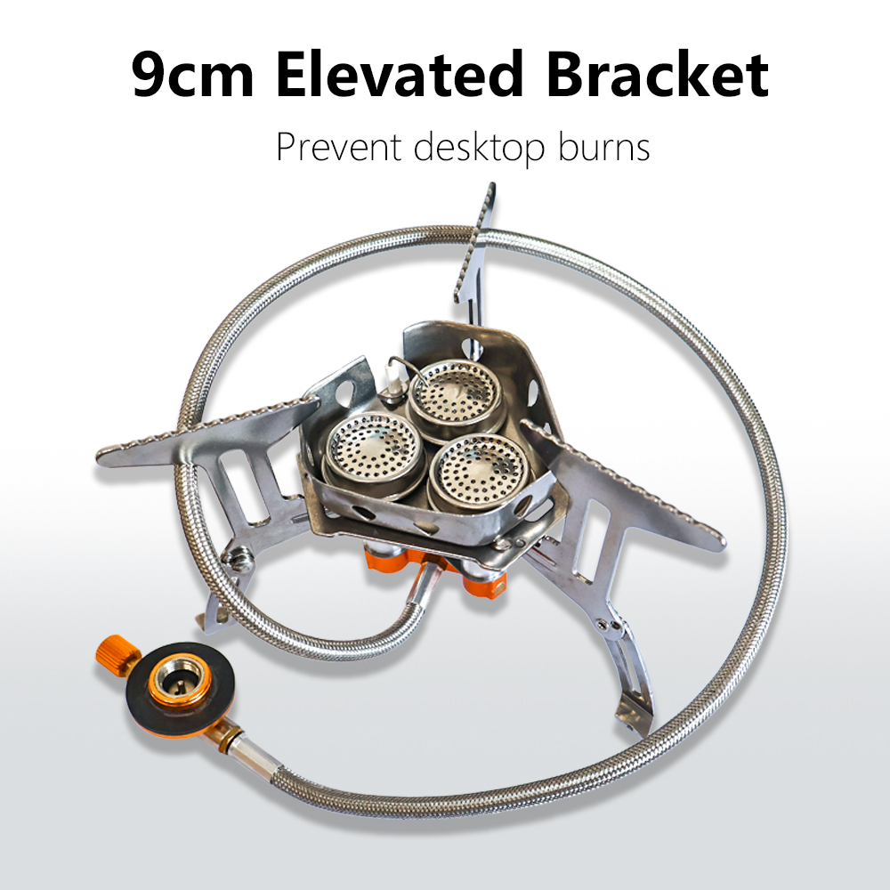 TARKA-estufa de Gas para acamp - Commercial Kitchen Burner reseña y precio