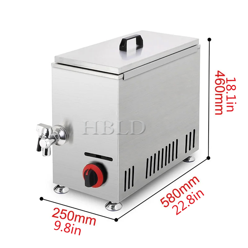 Freidora Eléctrica Comercial,  - Commercial Kitchen And Bar reseña y precio