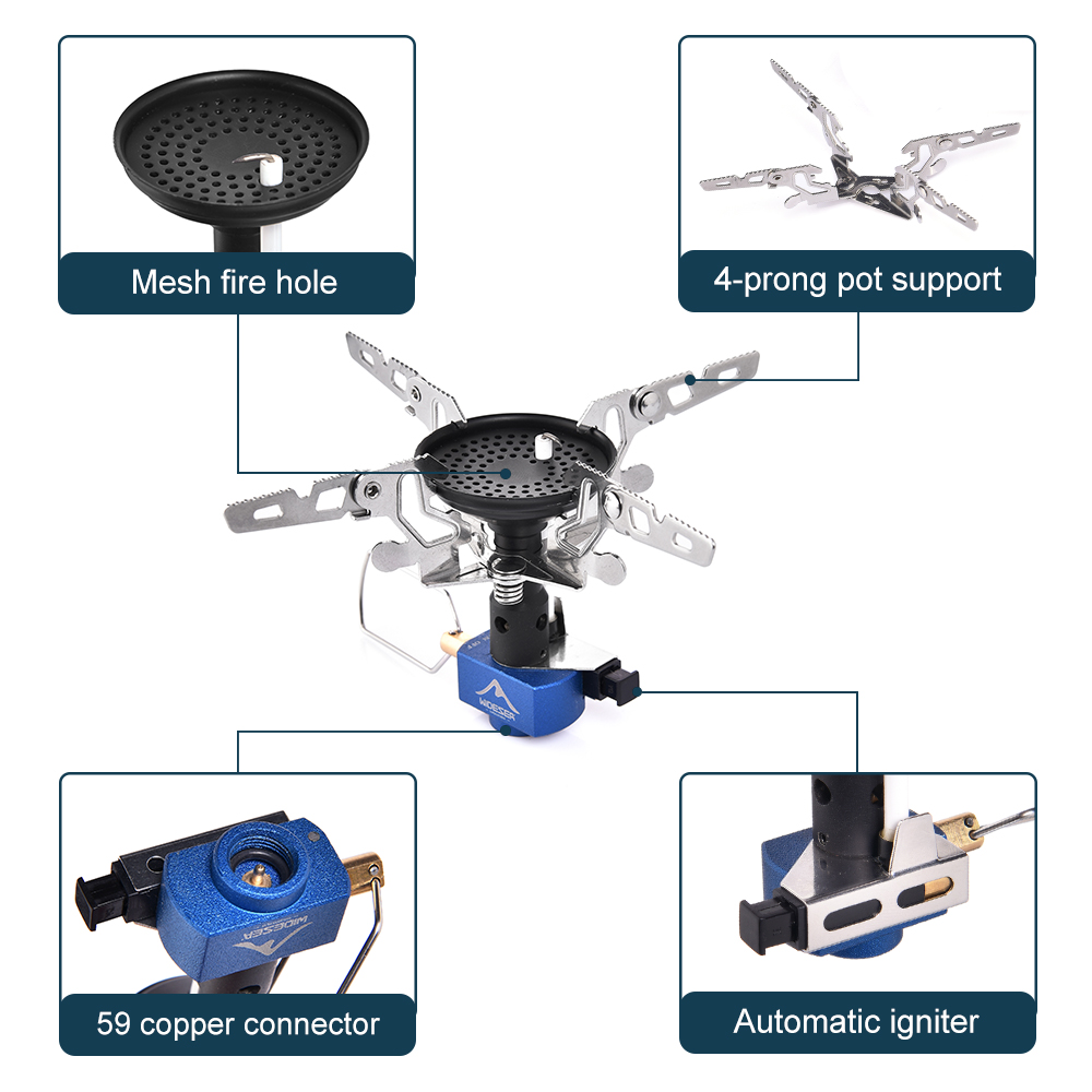 Quemador de Gas para Acampar a - Commercial Kitchen Burner reseña y precio
