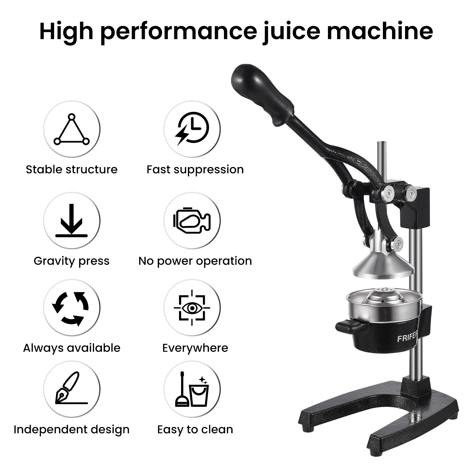 Exprimidor manual de cítricos  - Commercial Kitchen And Bar reseña y precio