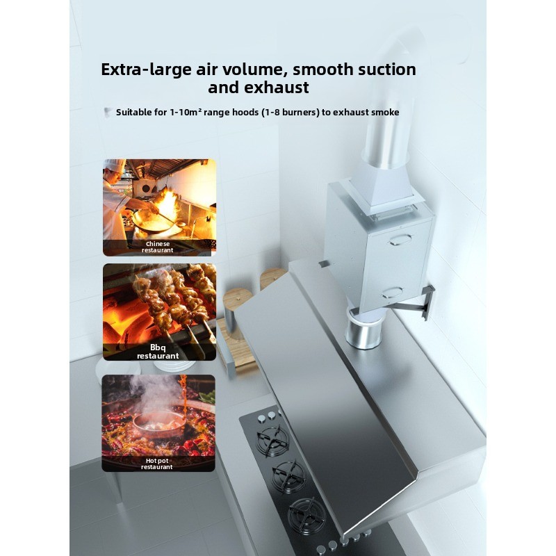 Gabinete de aire comercial, ve - Commercial Kitchen Chimney reseña y precio