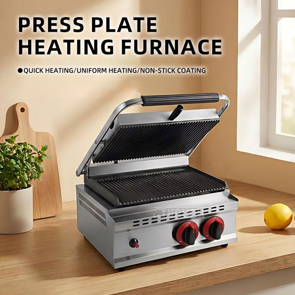 Parrilla de Placas a Gas GH-81 - Commercial Kitchen Grill reseña y precio