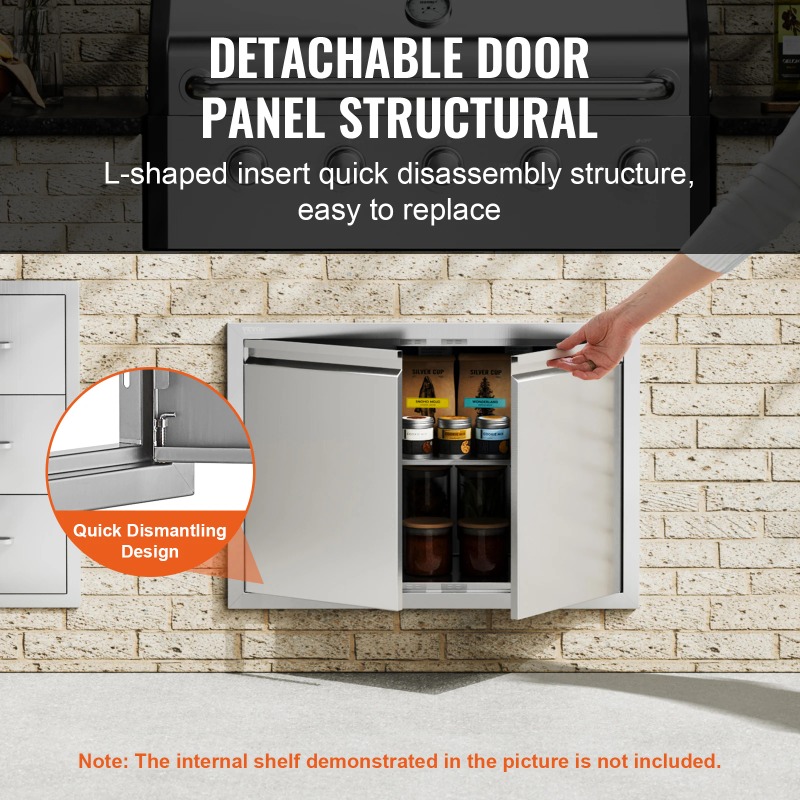 Puerta de Acceso para Barbacoa - Commercial Kitchen Wall Panel reseña y precio