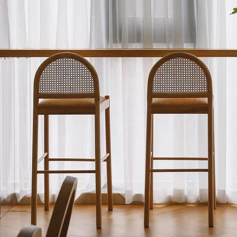 Silla de Bar de Madera Maciza  - Commercial Kitchen And Bar reseña y precio