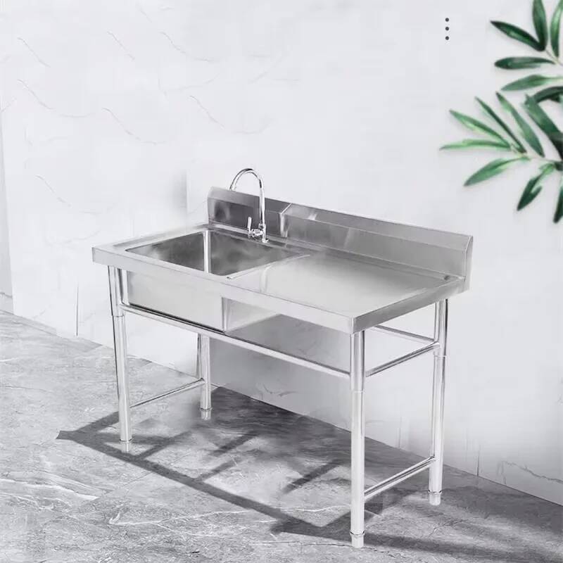 Fregadero Comercial Integrado  - Commercial Kitchen Double Sink reseña y precio
