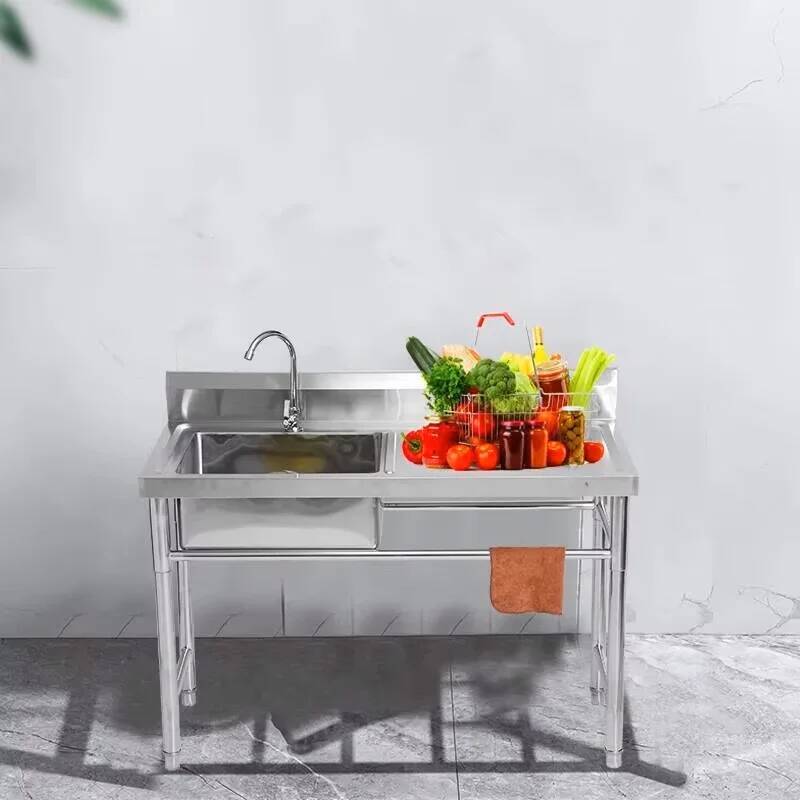Fregadero Comercial Integrado  - Commercial Kitchen Double Sink reseña y precio